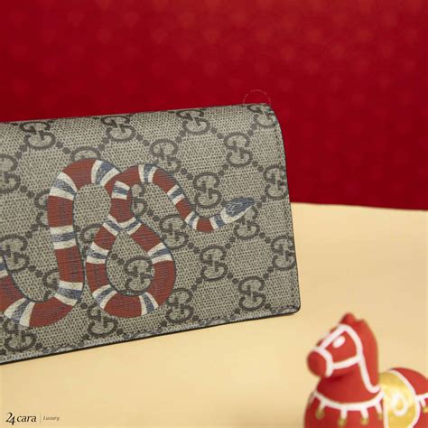 womens gucci belt snake|Gucci kingsnake print wallet.